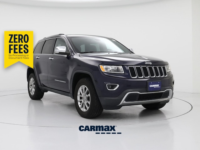 Blue 2016 Jeep Grand Cherokee SUV / Crossover Four-Wheel Drive Automatic