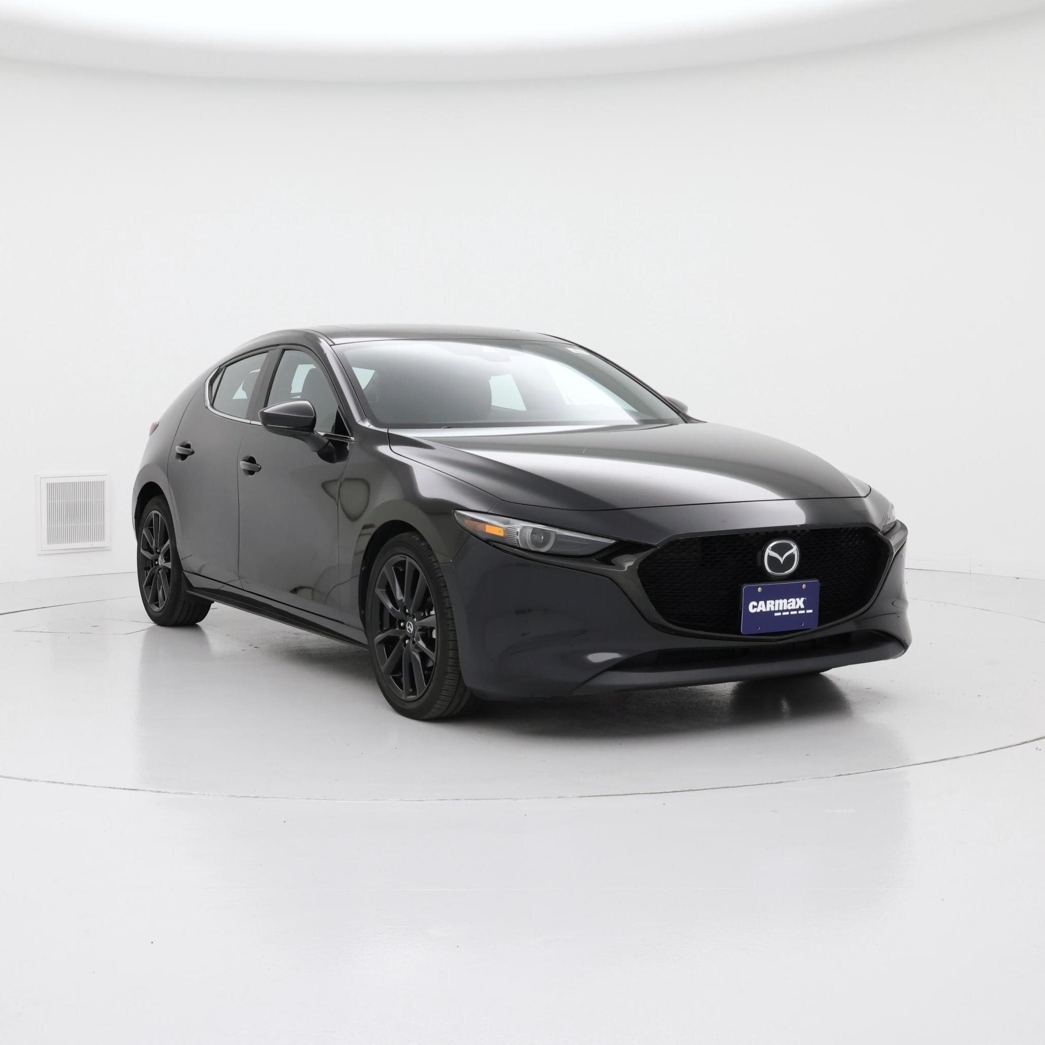 Black 2019 Mazda MAZDA3 Hatchback Front-Wheel Drive Automatic