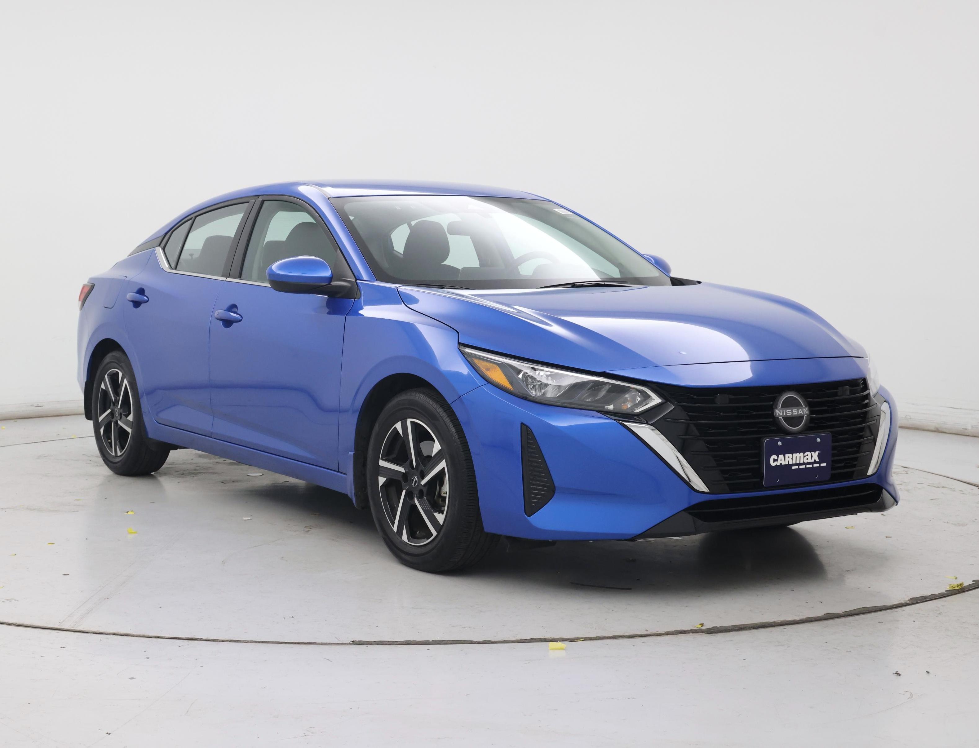 Blue 2024 Nissan Sentra Sedan Front-Wheel Drive Automatic