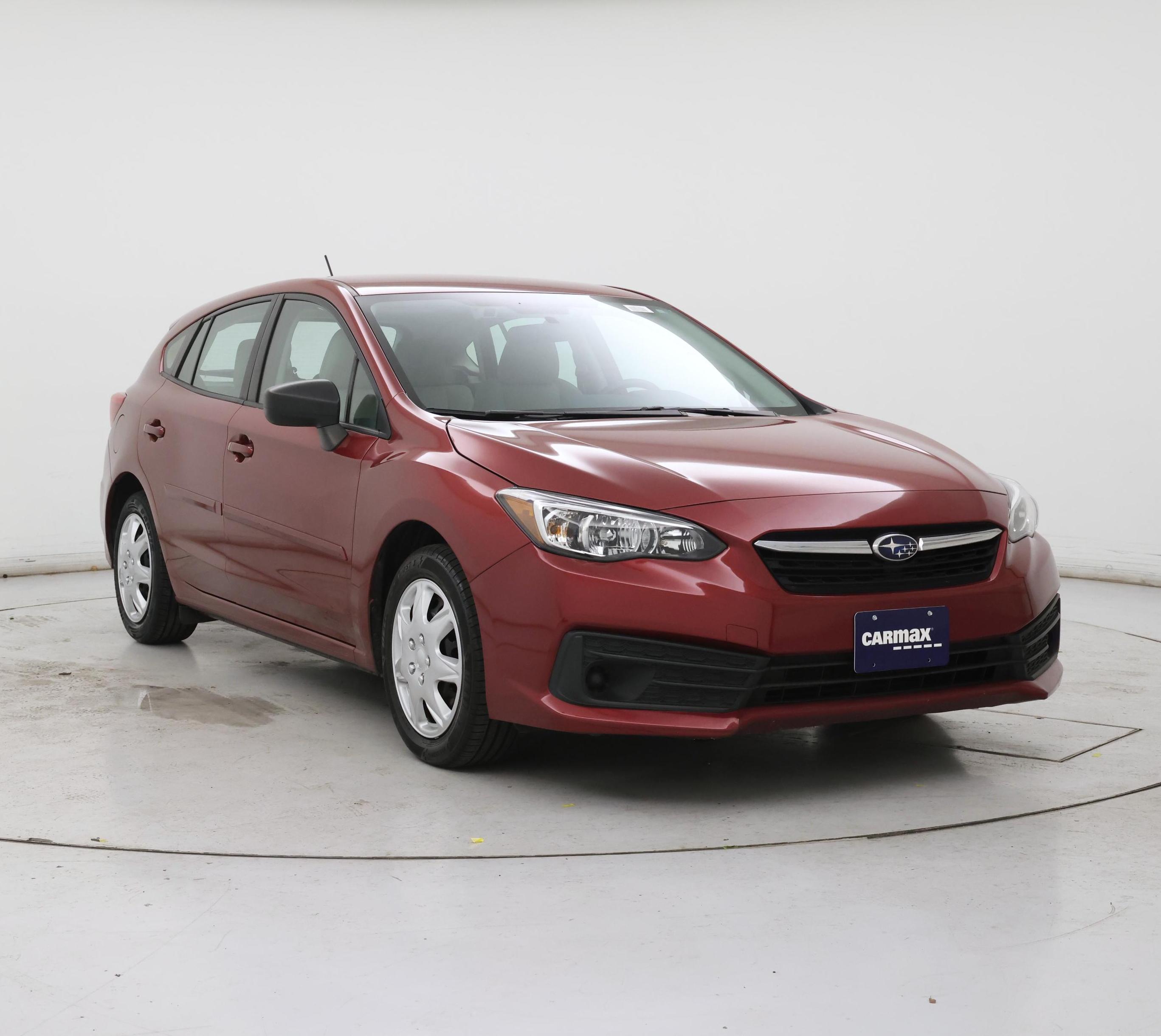 2020 Subaru Impreza Rojo Sedán  Automática
