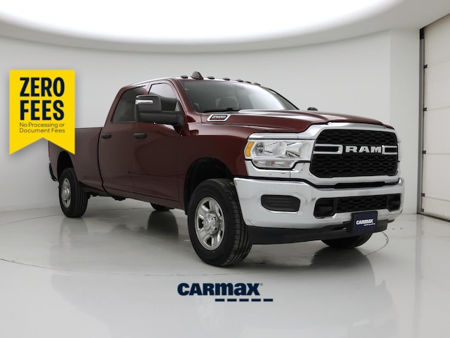 Red 2024 RAM 2500 Tradesman Crew Cab LB 4WD Pickup Truck Four-Wheel Drive 8-Speed Automatic