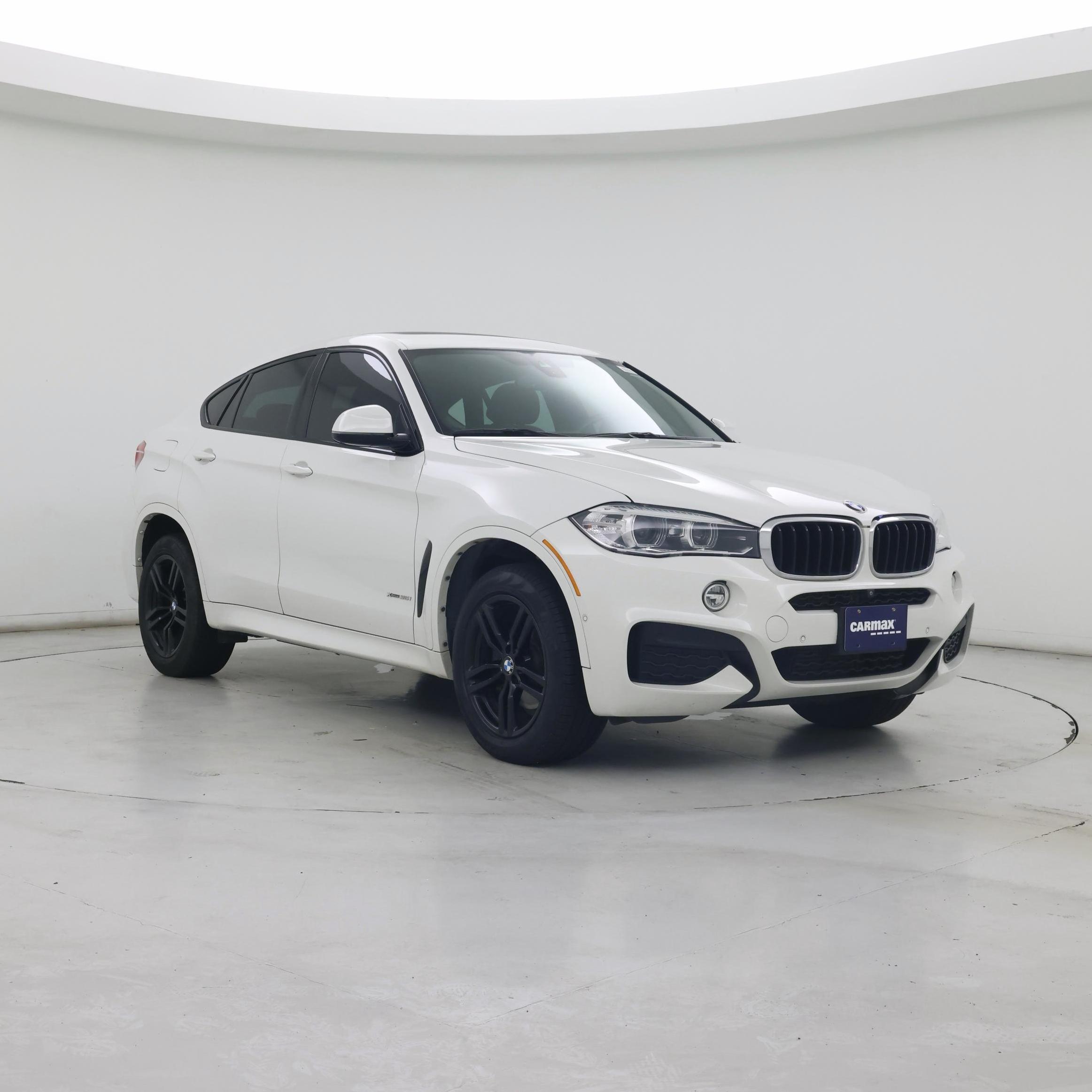 White 2019 BMW X6 SUV / Crossover All-Wheel Drive Automatic