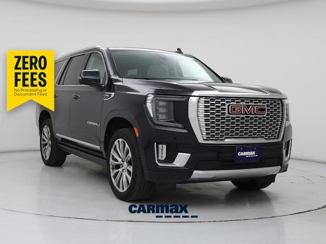 Blue 2021 GMC Yukon SUV / Crossover Four-Wheel Drive Automatic