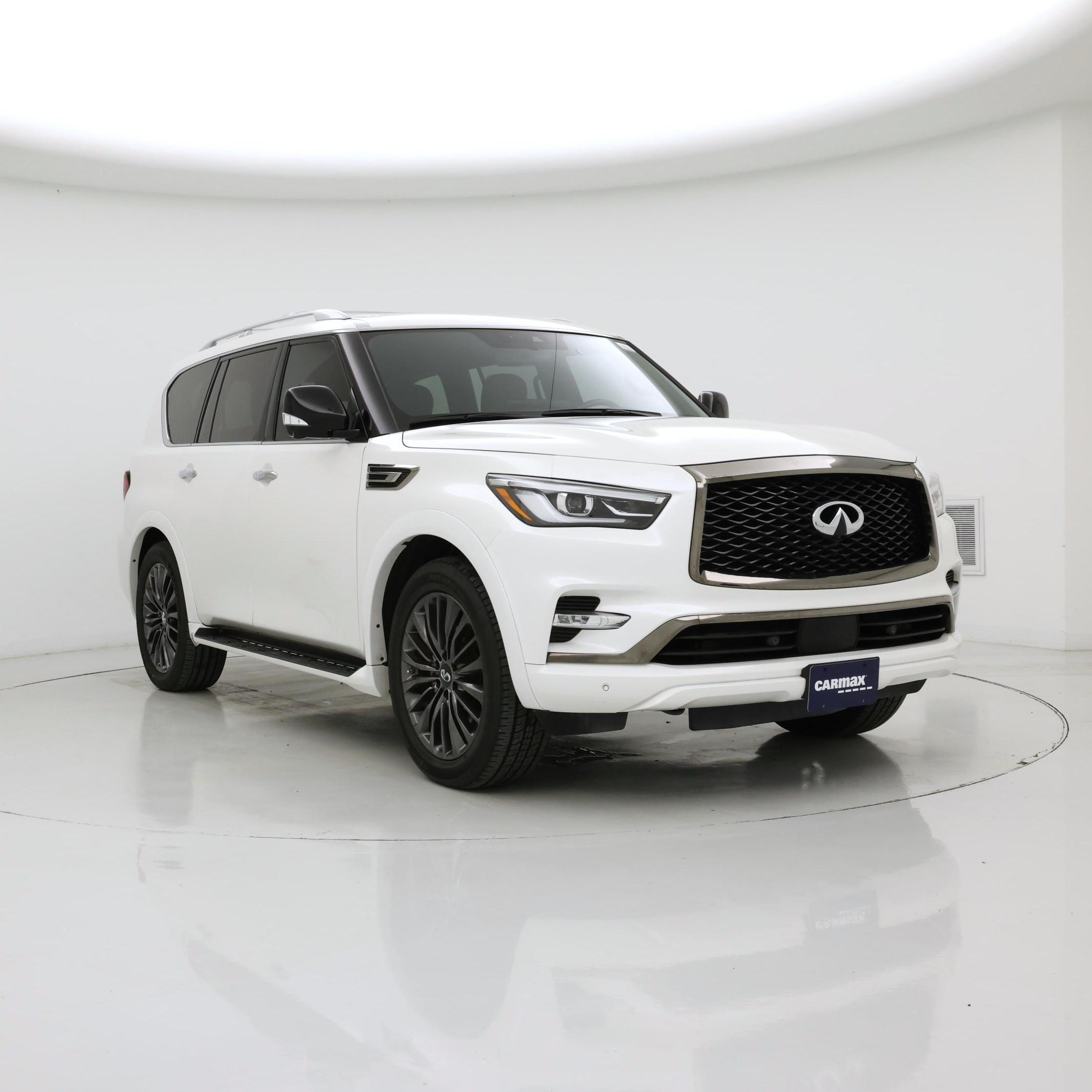 White 2024 INFINITI QX80 SUV / Crossover All-Wheel Drive 7-Speed Automatic