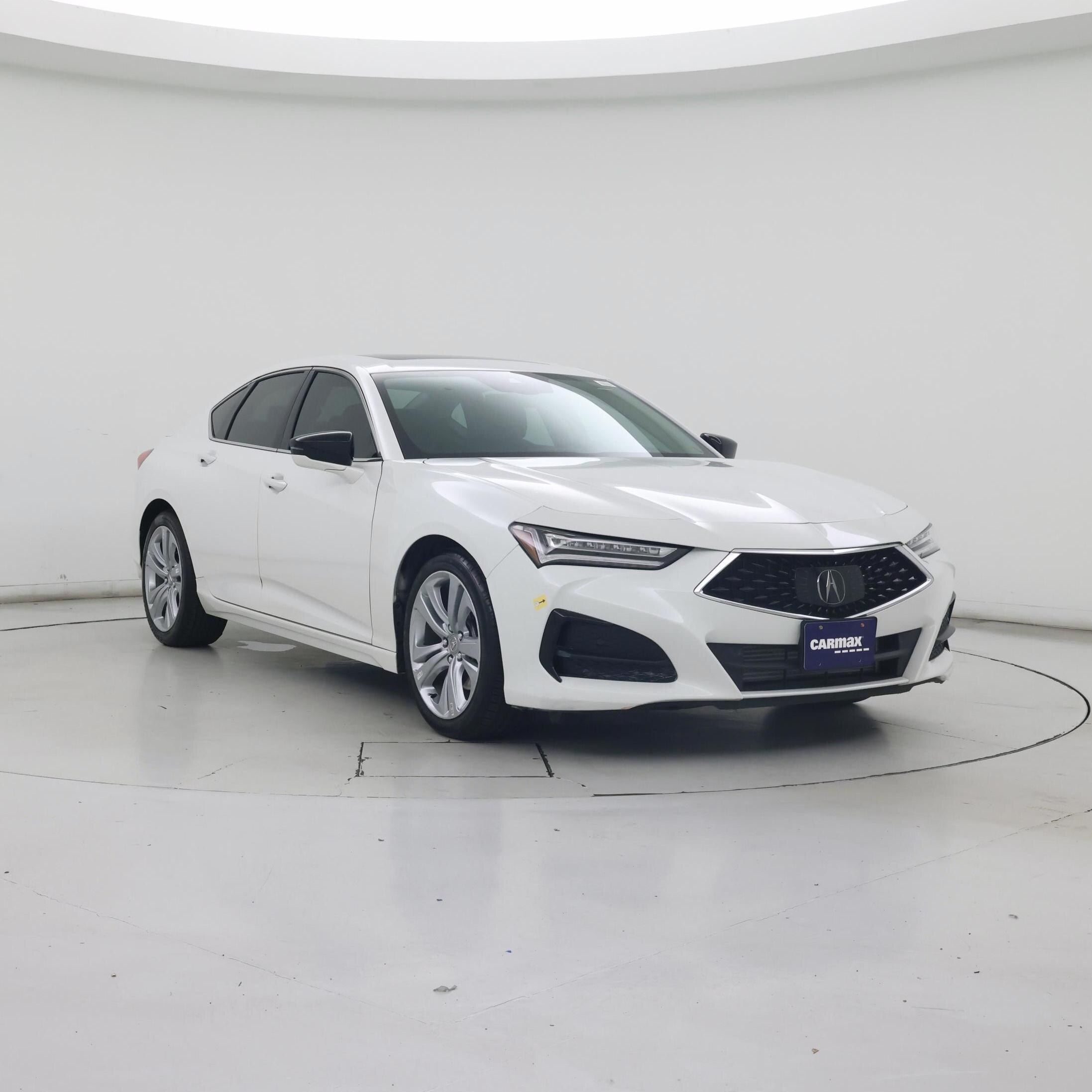White 2021 Acura TLX Sedan All-Wheel Drive Automatic