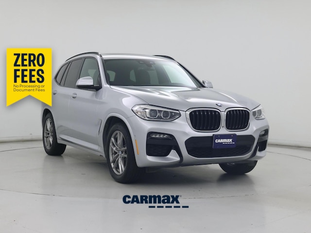 Silver 2021 BMW X3 SUV / Crossover Rear-Wheel Drive Automatic