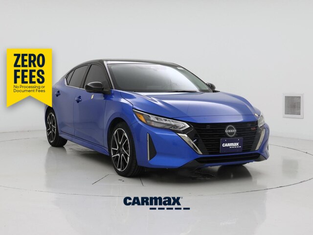 Blue 2024 Nissan Sentra Sedan Front-Wheel Drive Automatic