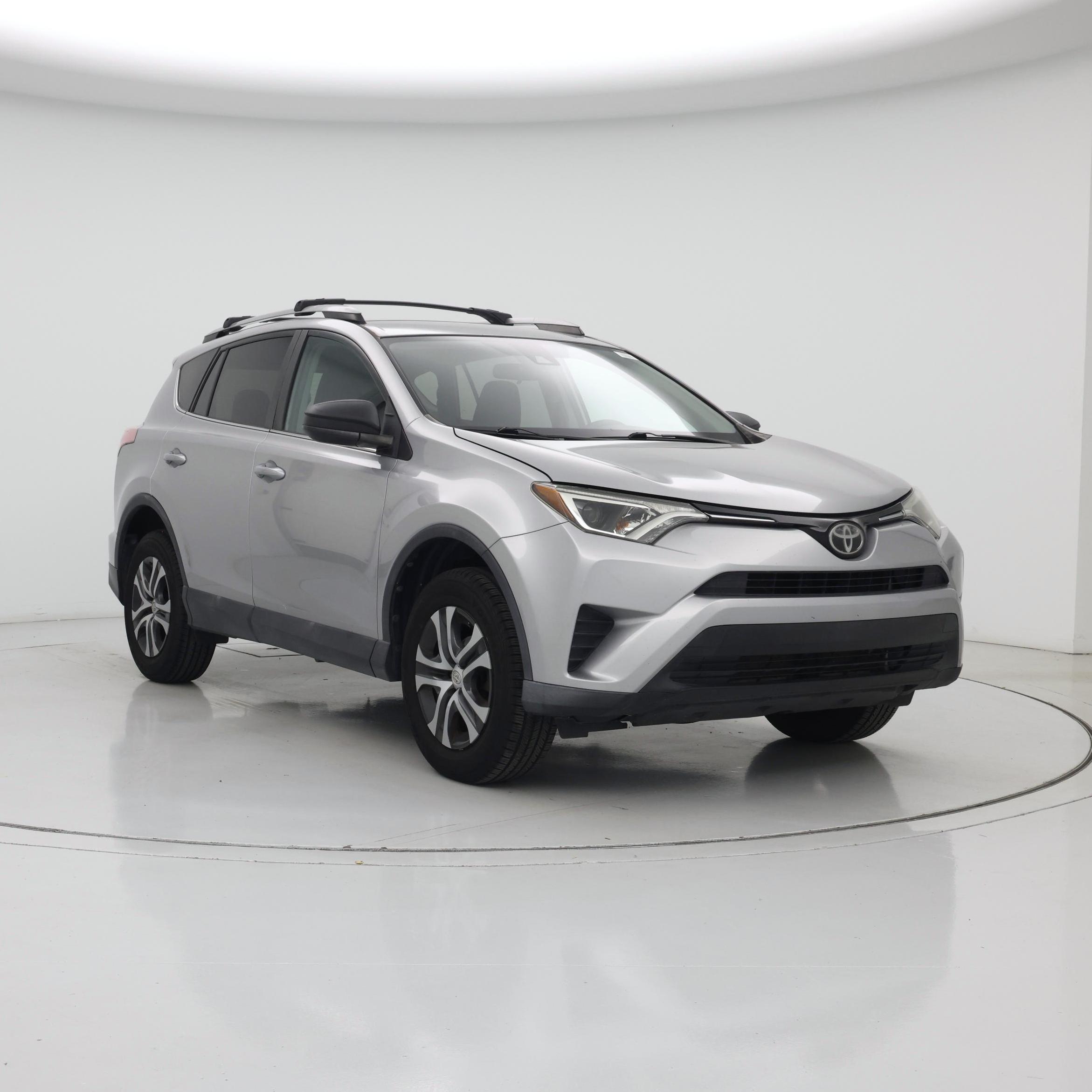 Silver 2017 Toyota RAV4 SUV / Crossover Front-Wheel Drive Automatic