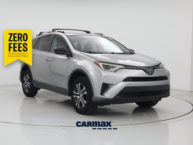 Silver 2017 Toyota RAV4 SUV / Crossover Front-Wheel Drive Automatic