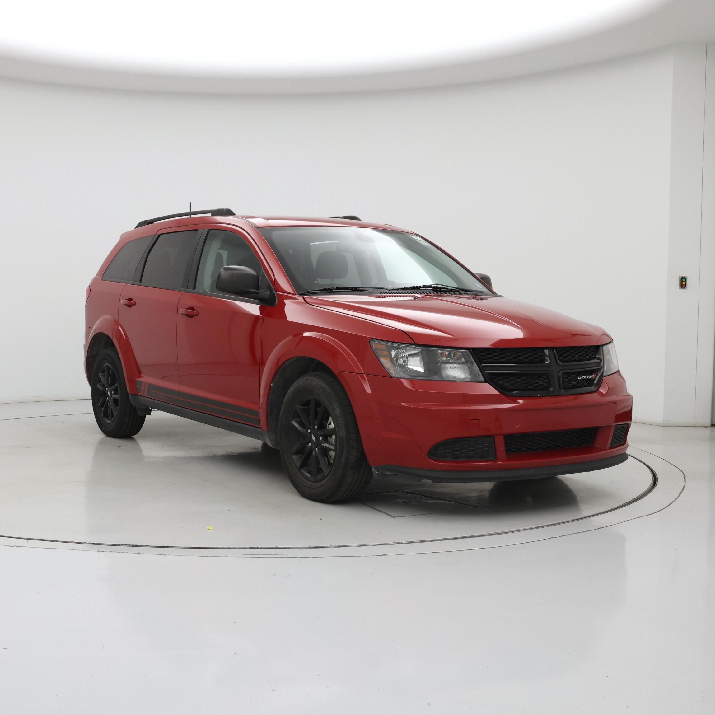 Red 2020 Dodge Journey SUV / Crossover Front-Wheel Drive Automatic