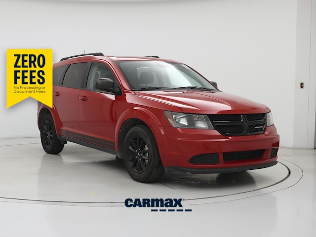 Red 2020 Dodge Journey SUV / Crossover Front-Wheel Drive Automatic