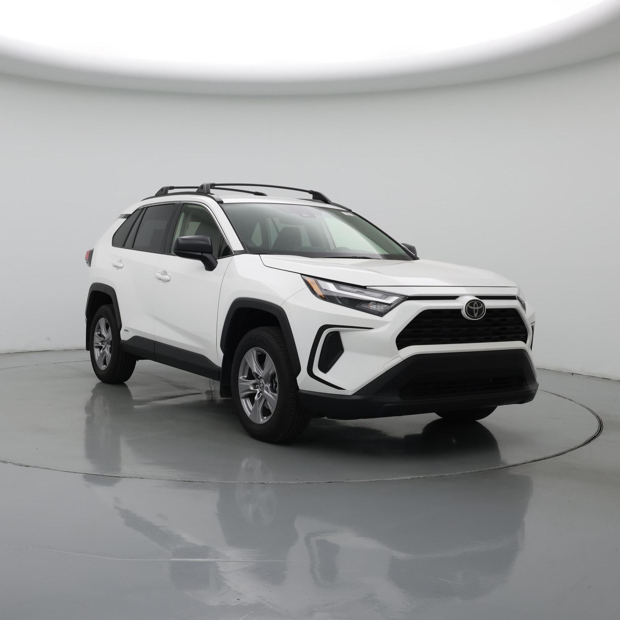 White 2025 Toyota RAV4 Hybrid LE AWD SUV / Crossover All-Wheel Drive Automatic