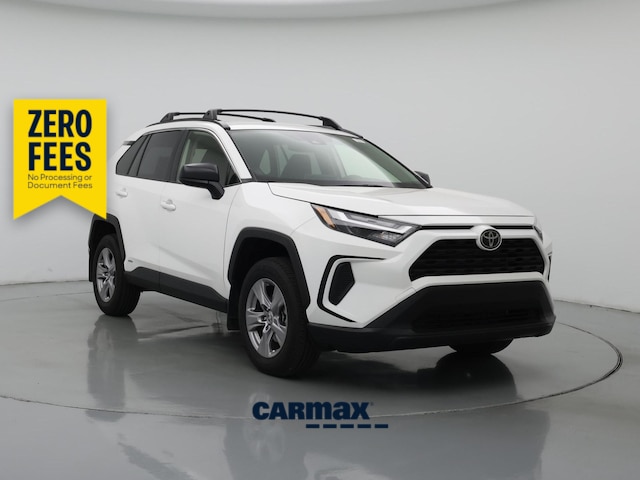 White 2025 Toyota RAV4 Hybrid LE AWD SUV / Crossover All-Wheel Drive Automatic