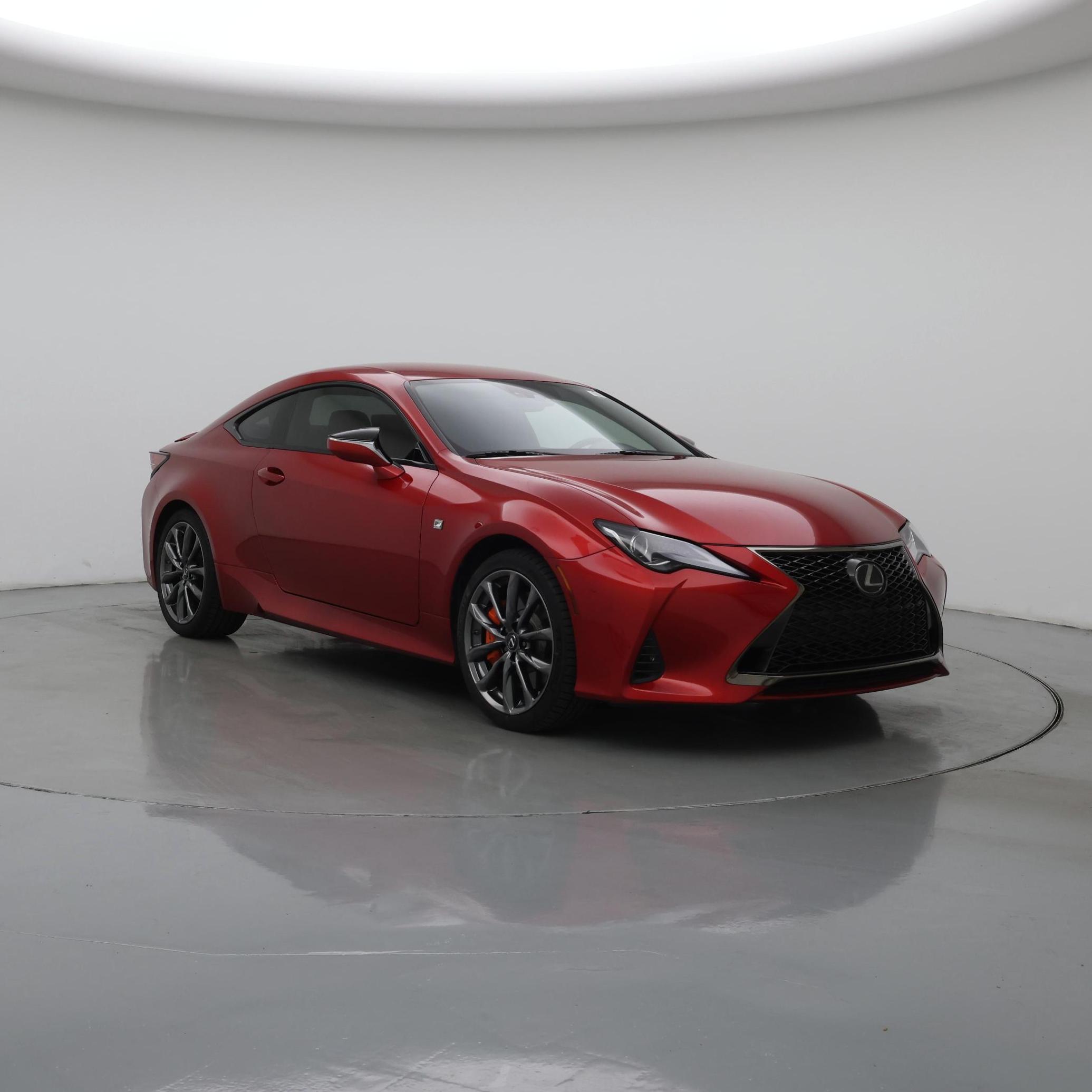 Red 2021 Lexus RC Coupe Rear-Wheel Drive Automatic