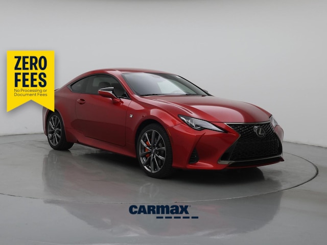 Red 2021 Lexus RC Coupe Rear-Wheel Drive Automatic