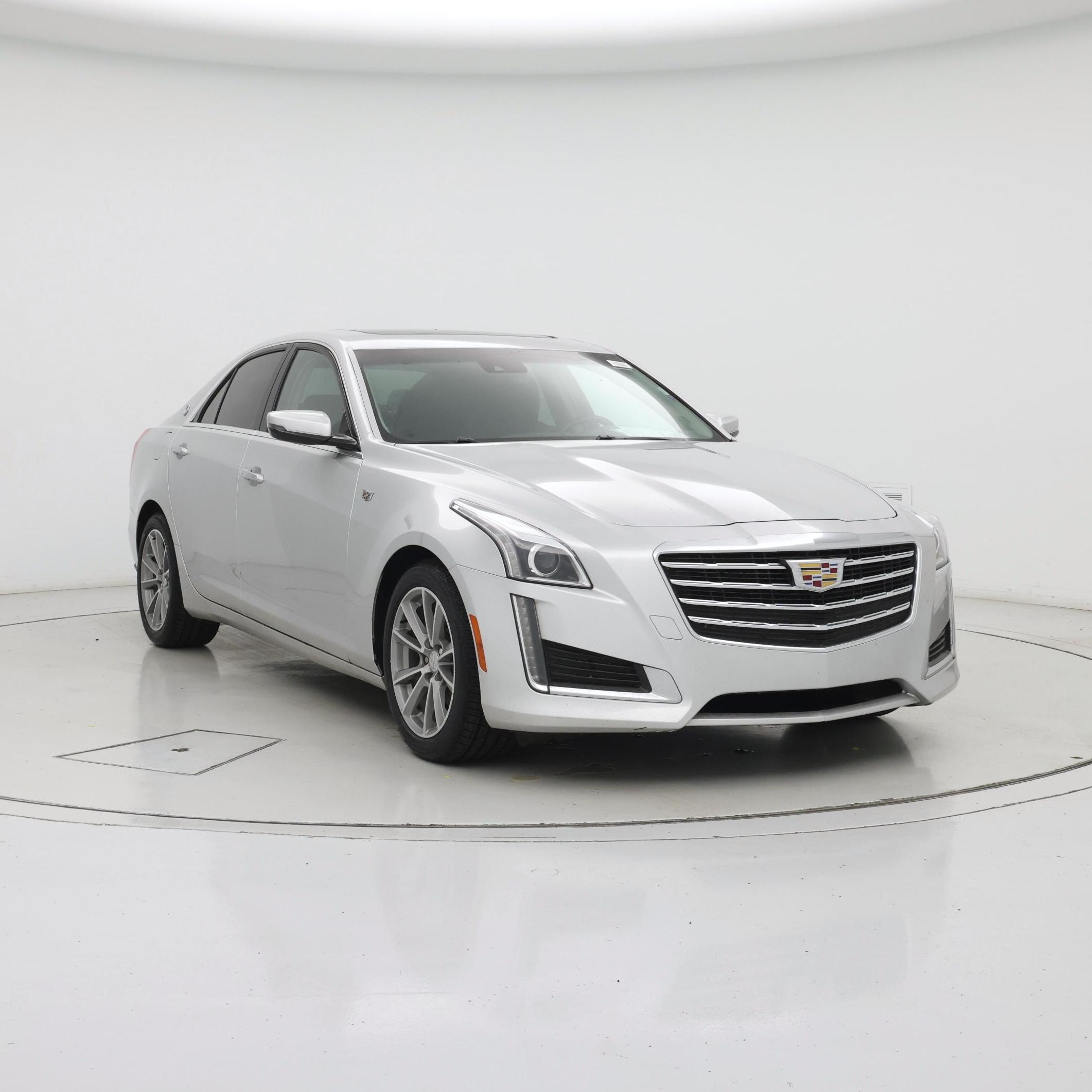Silver 2017 Cadillac CTS Sedan All-Wheel Drive Automatic