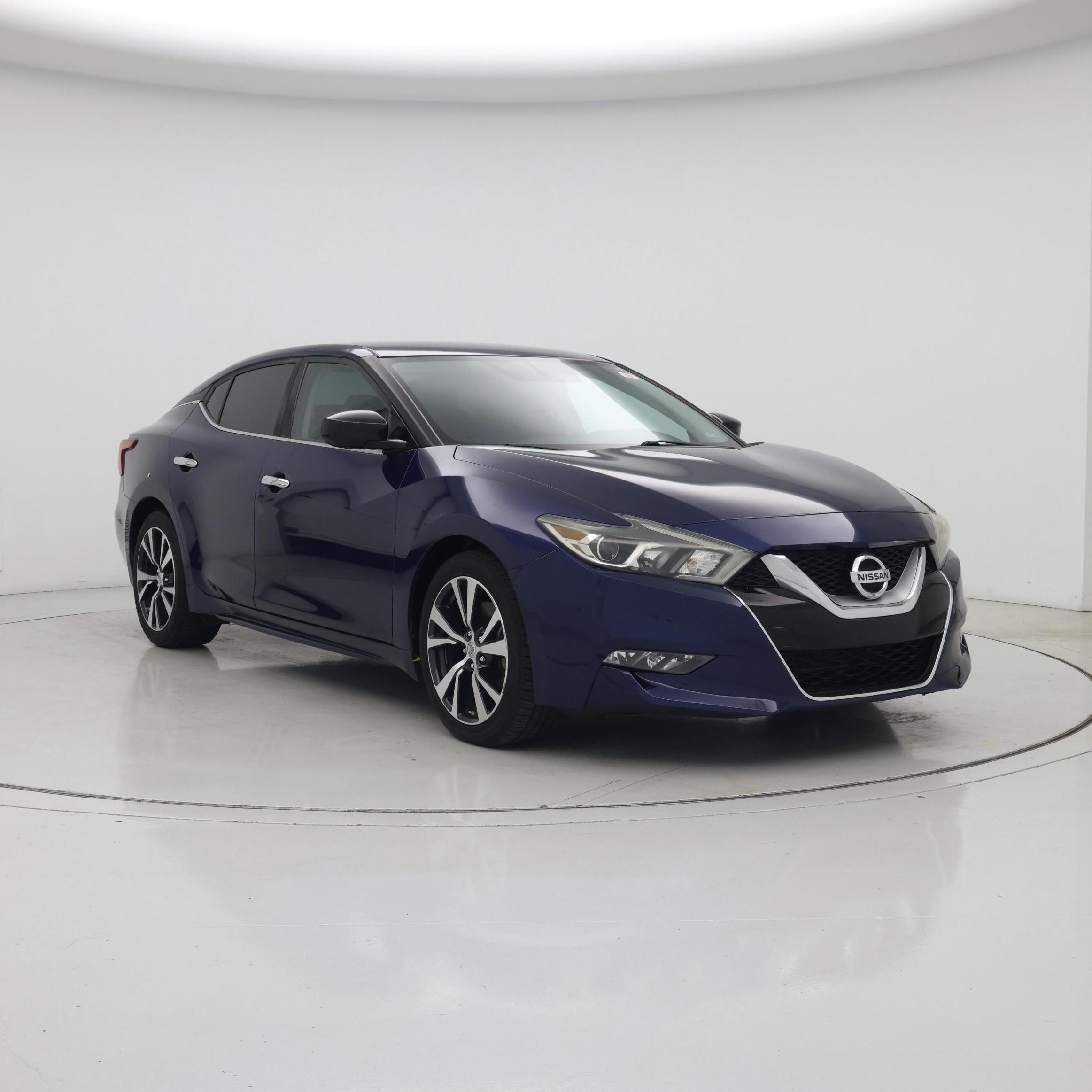 Blue 2016 Nissan Maxima Sedan Front-Wheel Drive Automatic