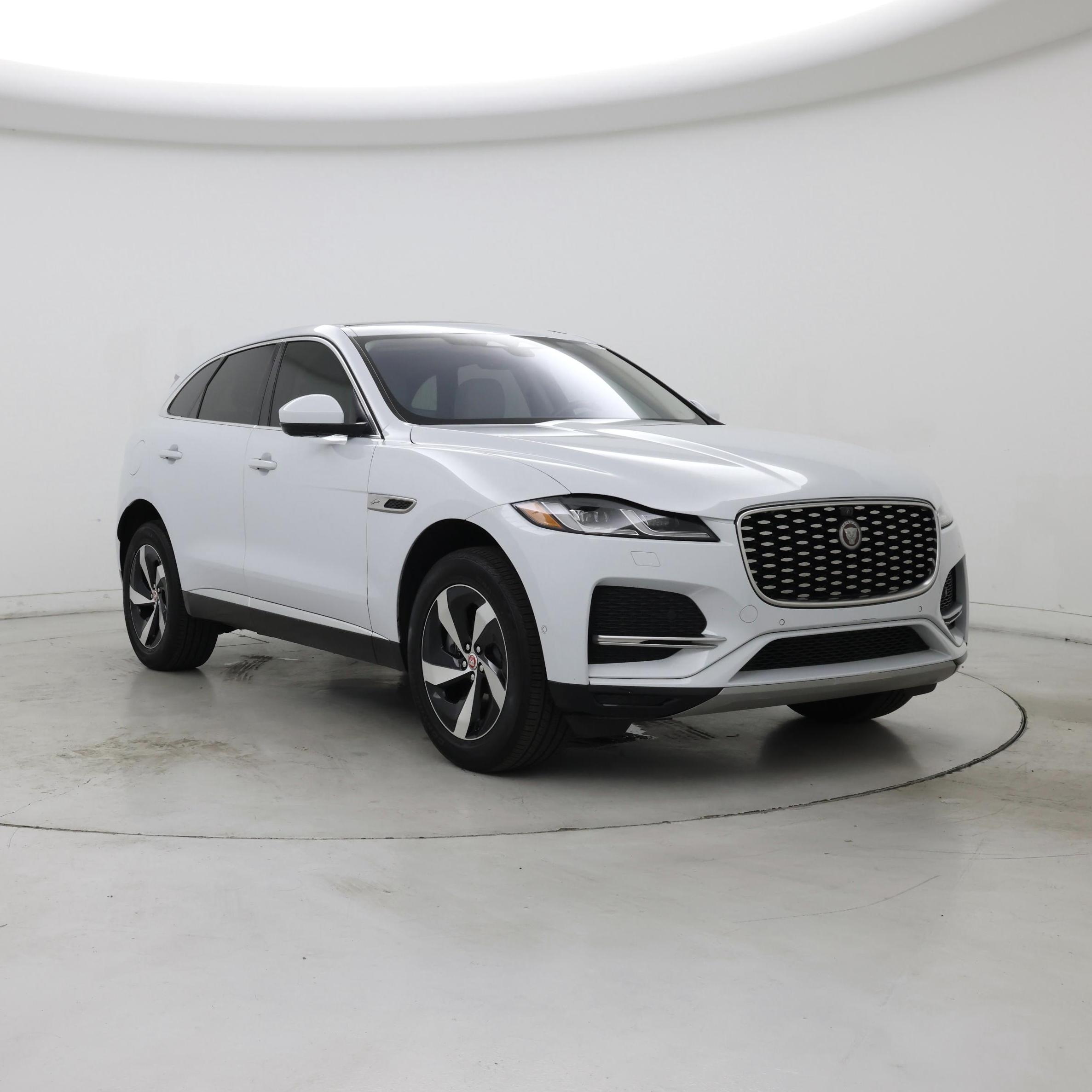 White 2021 Jaguar F-PACE SUV / Crossover All-Wheel Drive Automatic