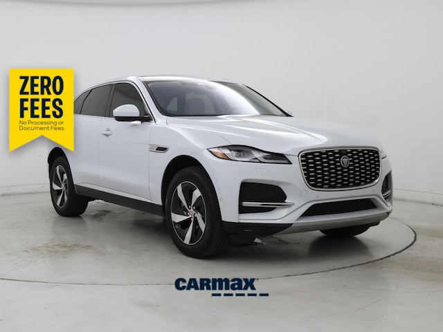 White 2021 Jaguar F-PACE SUV / Crossover All-Wheel Drive Automatic