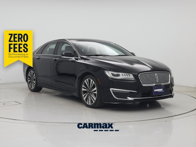 Black 2017 Lincoln MKZ Sedan Front-Wheel Drive Automatic