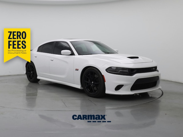 White 2021 Dodge Charger Sedan Rear-Wheel Drive Automatic