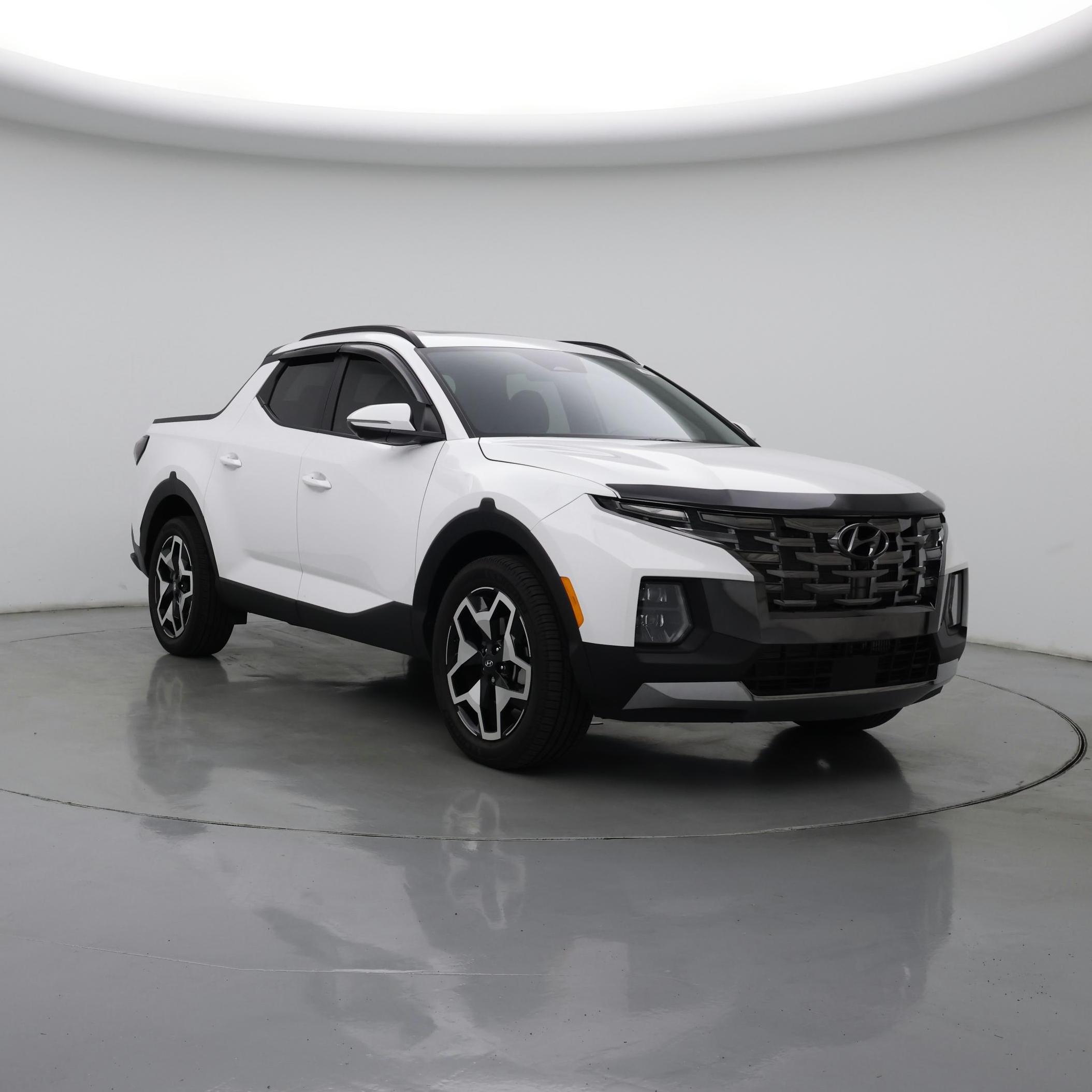 White 2024 Hyundai Santa Cruz Pickup Truck All-Wheel Drive Automatic
