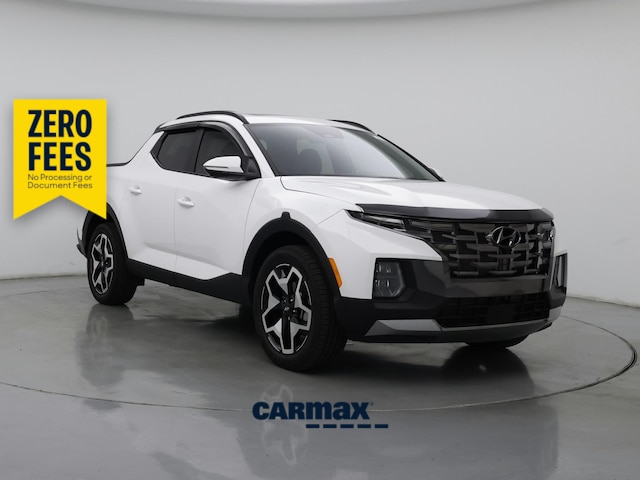 White 2024 Hyundai Santa Cruz Pickup Truck All-Wheel Drive Automatic