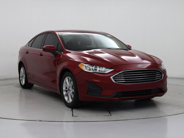 Red 2020 Ford Fusion SE FWD Sedan Front-Wheel Drive Automatic