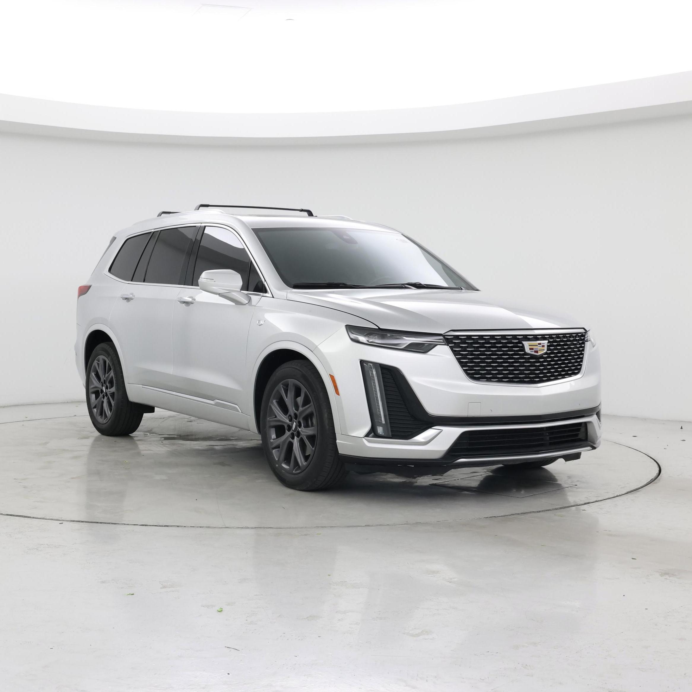 Silver 2020 Cadillac XT6 SUV / Crossover Front-Wheel Drive Automatic