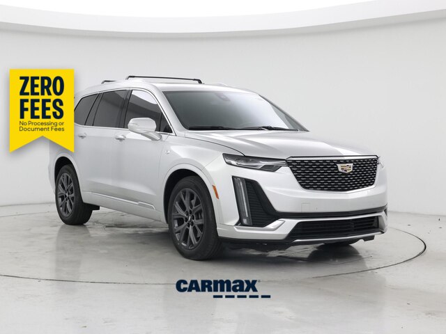 Silver 2020 Cadillac XT6 SUV / Crossover Front-Wheel Drive Automatic