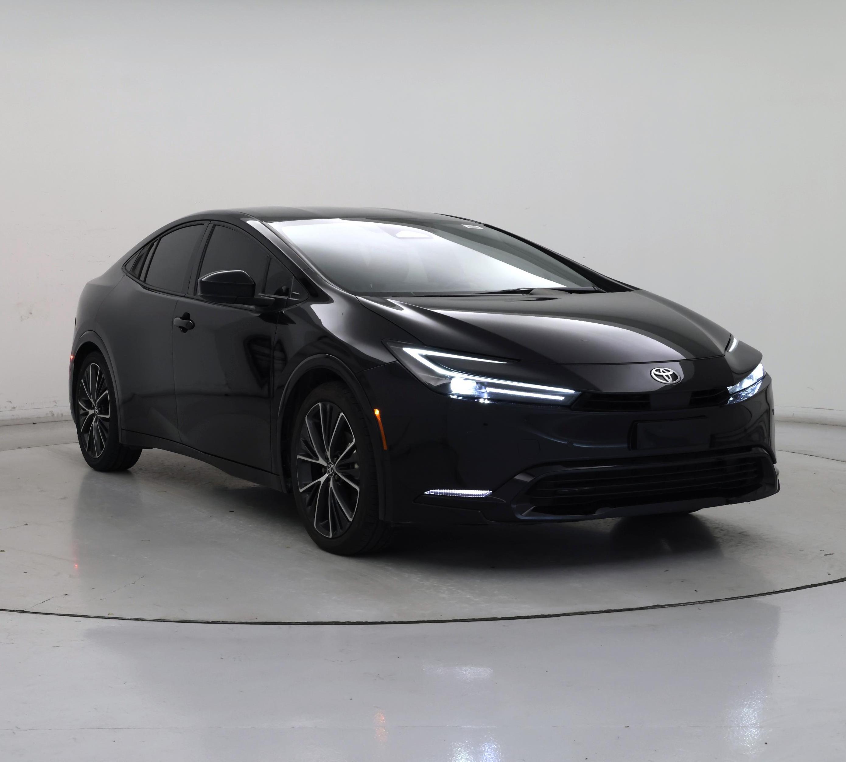 Black 2025 Toyota Prius Hatchback Front-Wheel Drive Automatic