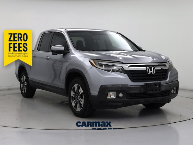 Silver 2018 Honda Ridgeline RTL-T AWD Pickup Truck All-Wheel Drive Automatic