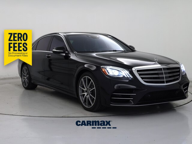 Black 2020 Mercedes-Benz S-Class Sedan Rear-Wheel Drive Automatic