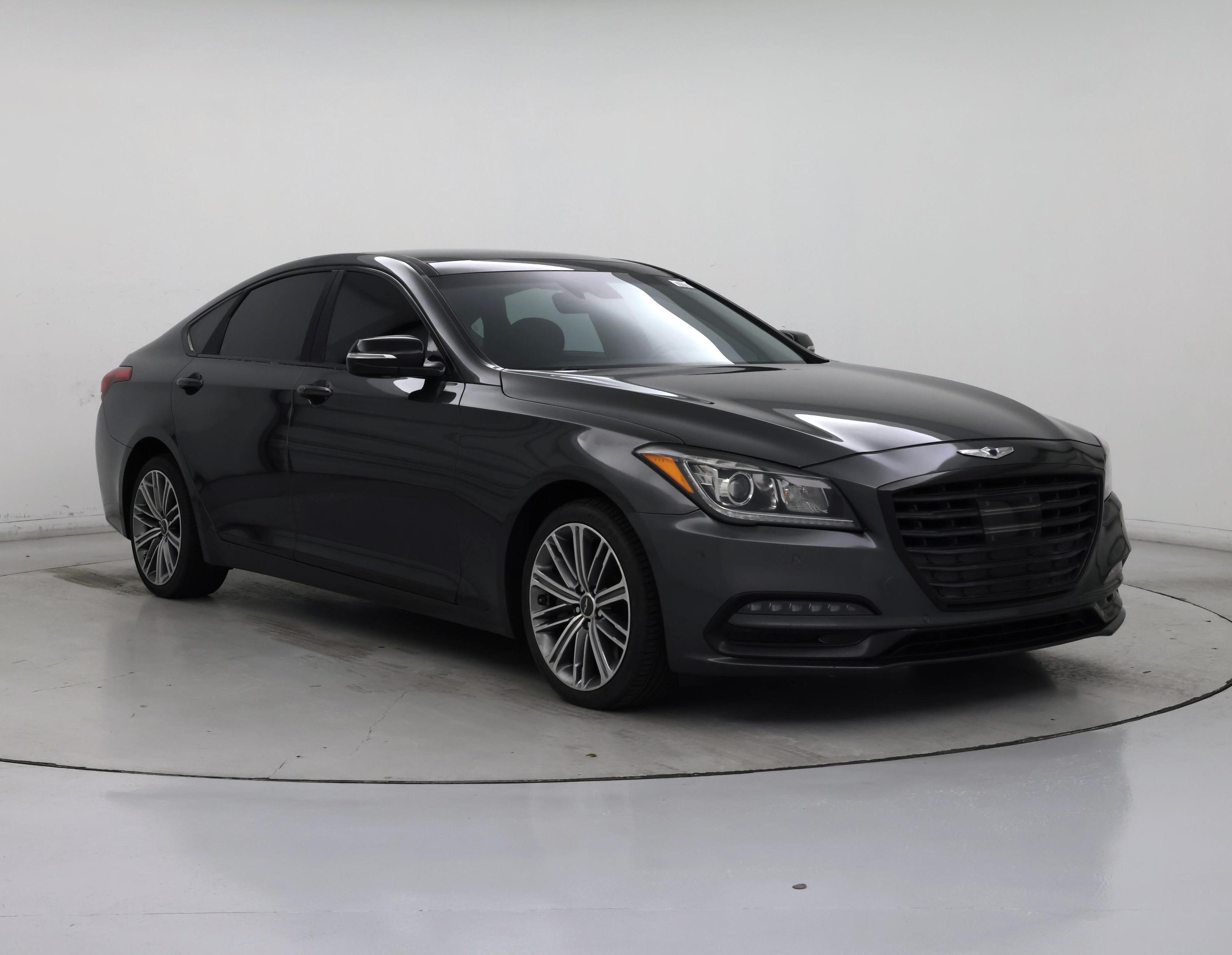 Gray 2018 Genesis G80 Sedan  Automatic