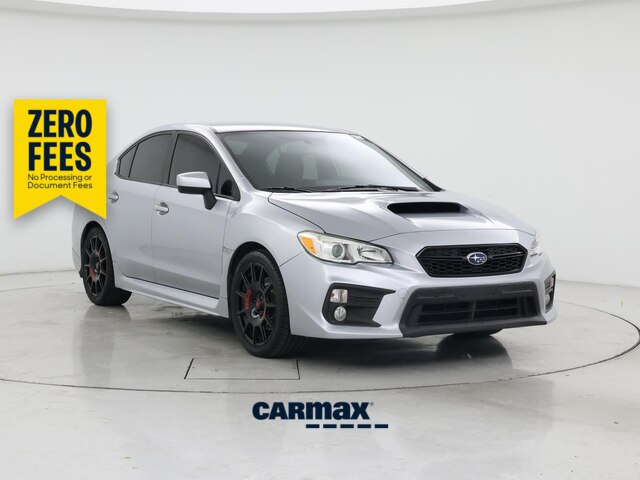 Silver 2019 Subaru WRX Sedan All-Wheel Drive Manual
