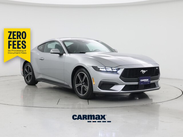 Silver 2025 Ford Mustang Coupe Rear-Wheel Drive Automatic