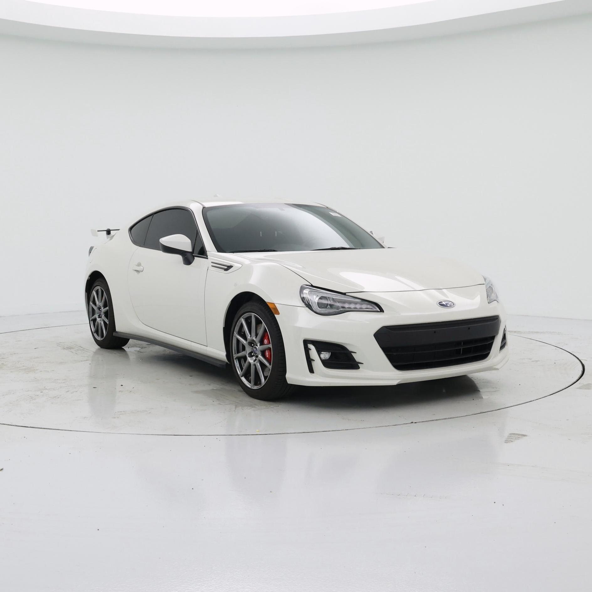 White 2020 Subaru BRZ Limited RWD Coupe Rear-Wheel Drive Automatic