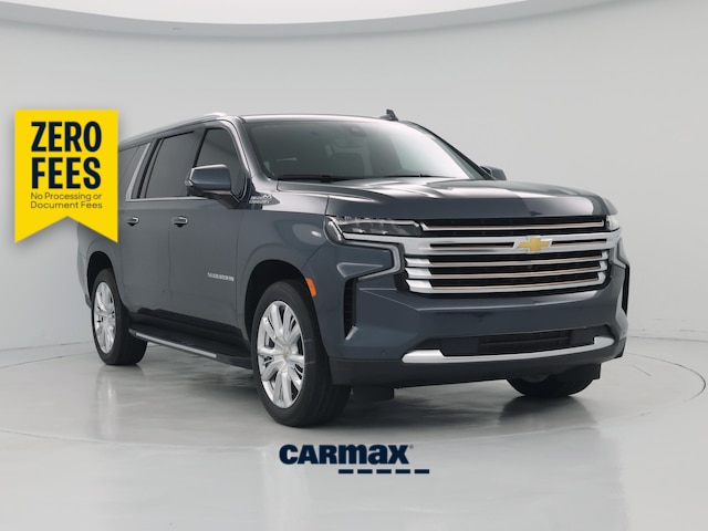 Blue 2021 Chevrolet Suburban High Country RWD SUV / Crossover 4X2 Automatic