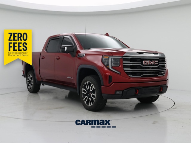 Red 2022 GMC Sierra 1500 Pickup Truck Four-Wheel Drive Automatic