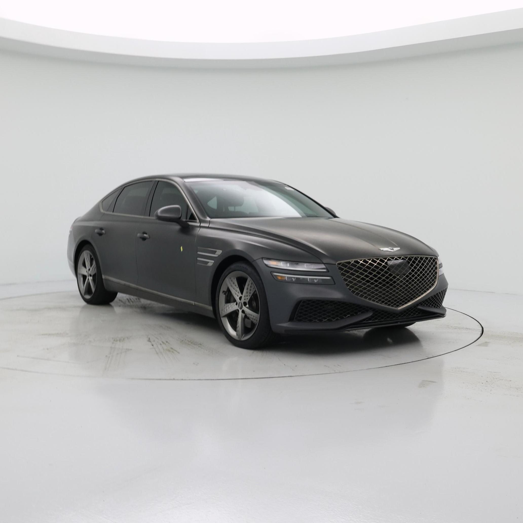 Gray 2023 Genesis G80 Sedan All-Wheel Drive Automatic