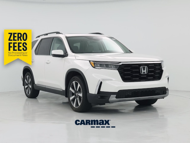 White 2025 Honda Pilot Touring FWD SUV / Crossover Front-Wheel Drive Automatic