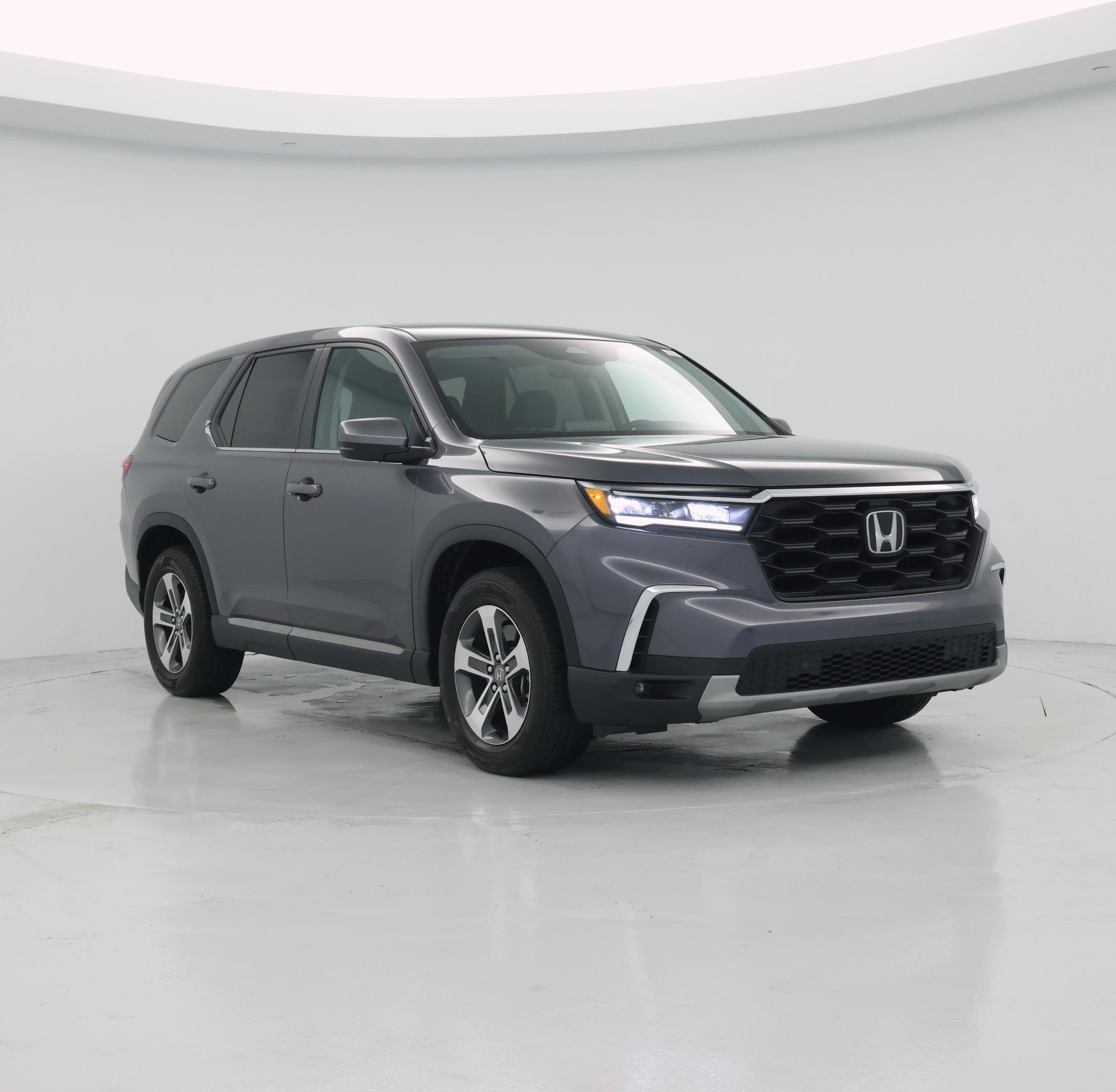 Gray 2025 Honda Pilot EX-L FWD SUV / Crossover Front-Wheel Drive Automatic