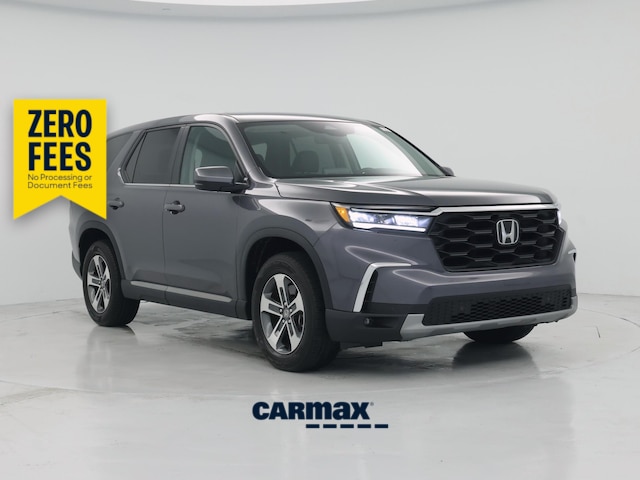 Gray 2025 Honda Pilot EX-L FWD SUV / Crossover Front-Wheel Drive Automatic