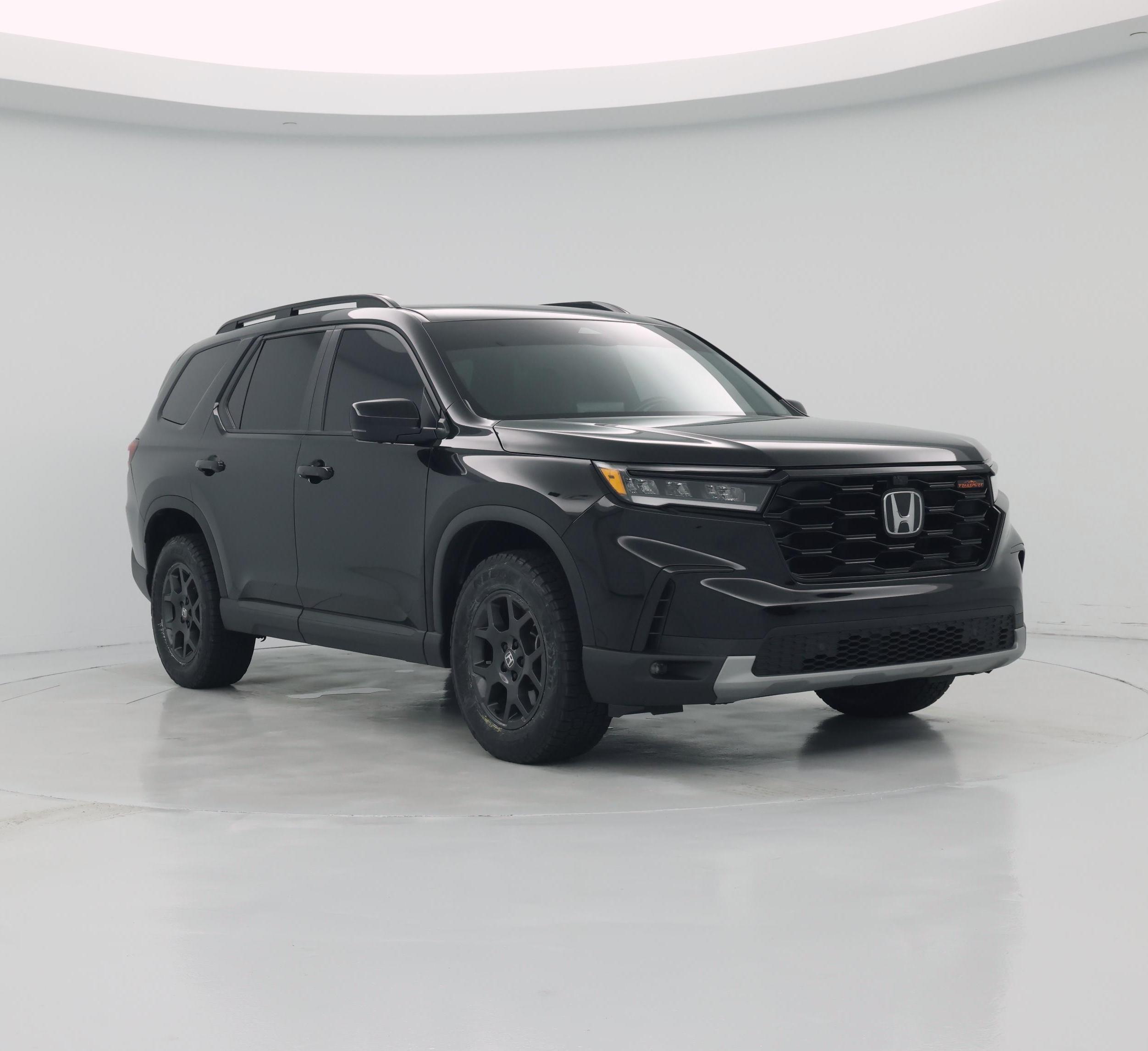Black 2025 Honda Pilot TrailSport AWD SUV / Crossover All-Wheel Drive Automatic