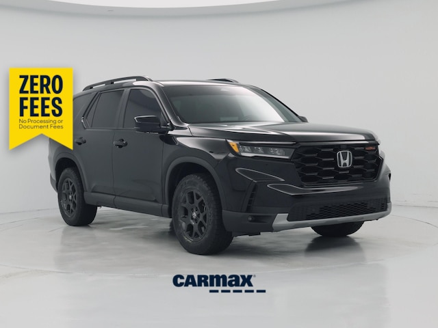 Black 2025 Honda Pilot TrailSport AWD SUV / Crossover All-Wheel Drive Automatic