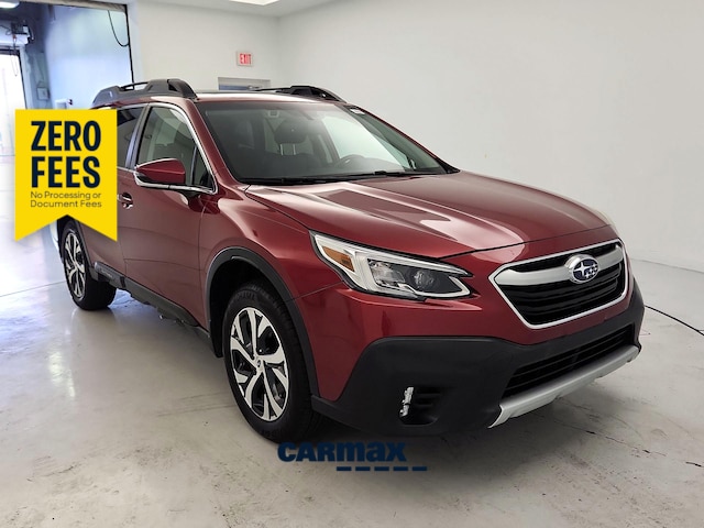 Red 2022 Subaru Outback Limited Crossover AWD SUV / Crossover All-Wheel Drive Automatic