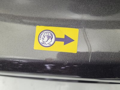 Bumper Rear Cosmetic Imperfection