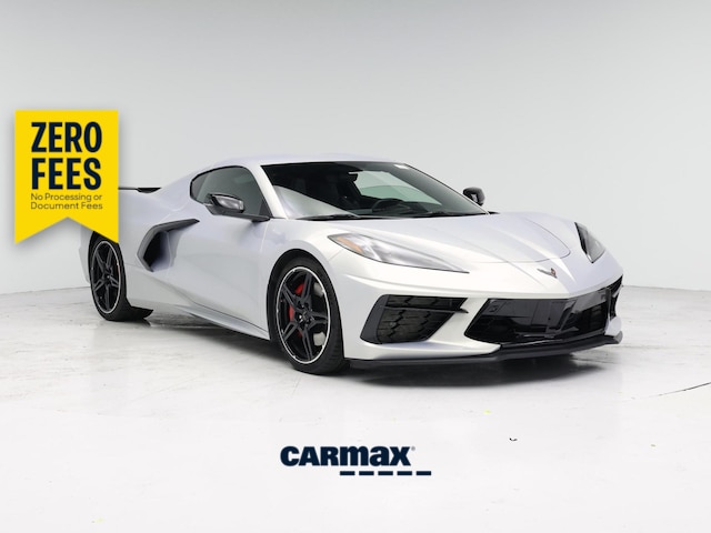 Silver 2022 Chevrolet Corvette Coupe Rear-Wheel Drive Automatic