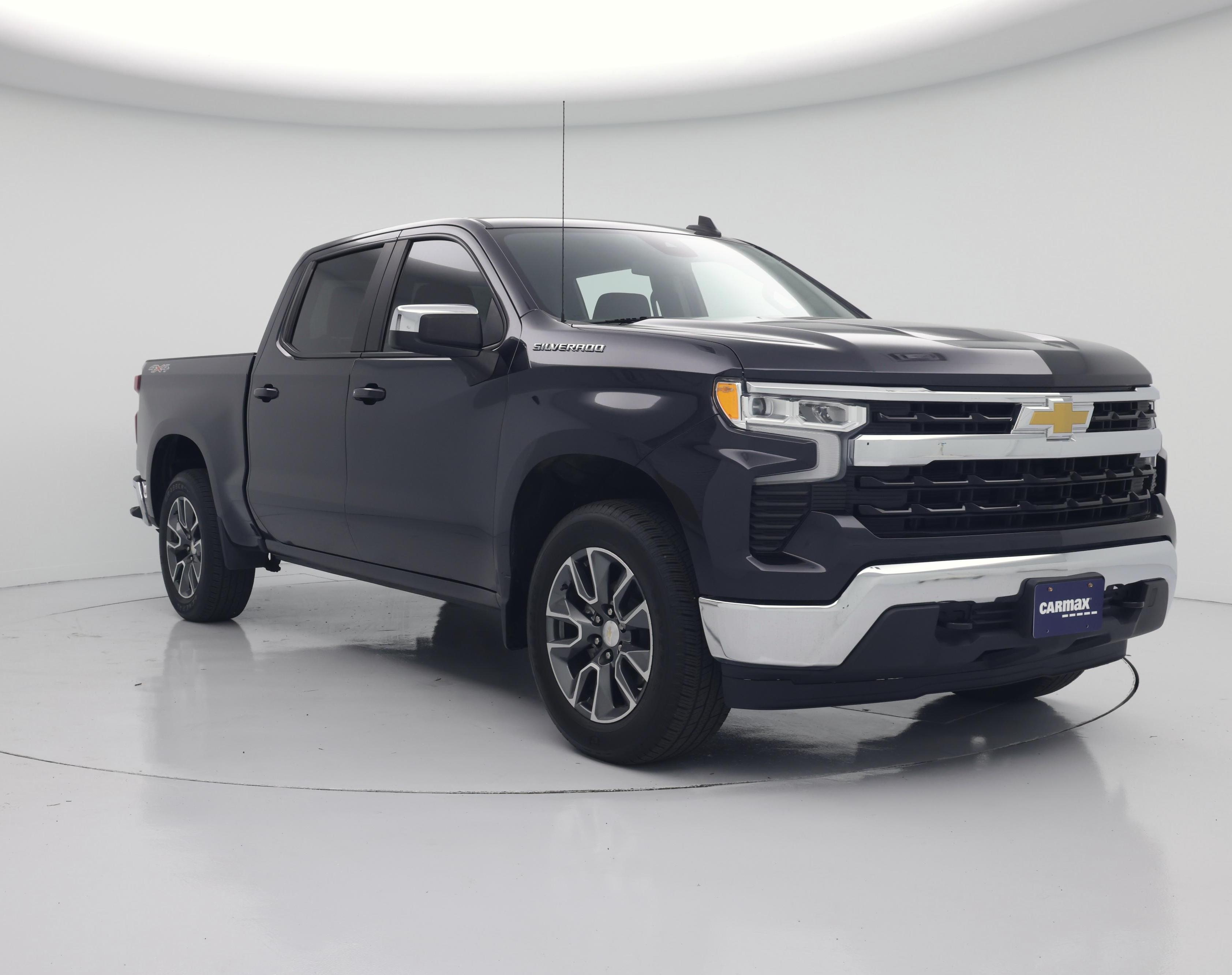 Gray 2023 Chevrolet Silverado 1500 Pickup Truck Four-Wheel Drive Automatic