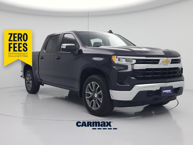 Gray 2023 Chevrolet Silverado 1500 Pickup Truck Four-Wheel Drive Automatic